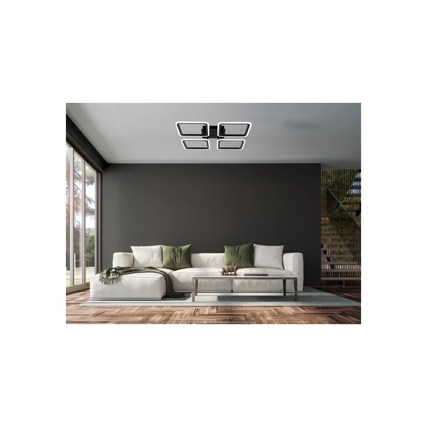 Luminaria LED de techo regulable LED/95W/230V 3000-6500K + mando a distancia