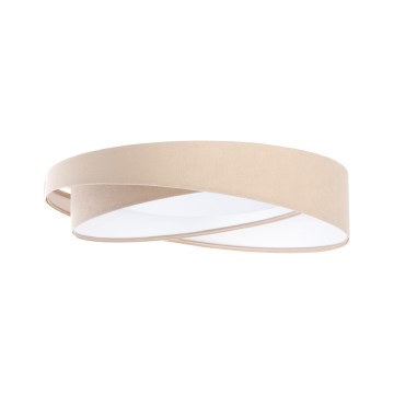Luminaria LED de techo regulable SMART GALAXY MODERN LED/24W/230V 3000-6500K Ø 55 cm beige/blanco + mando a distancia