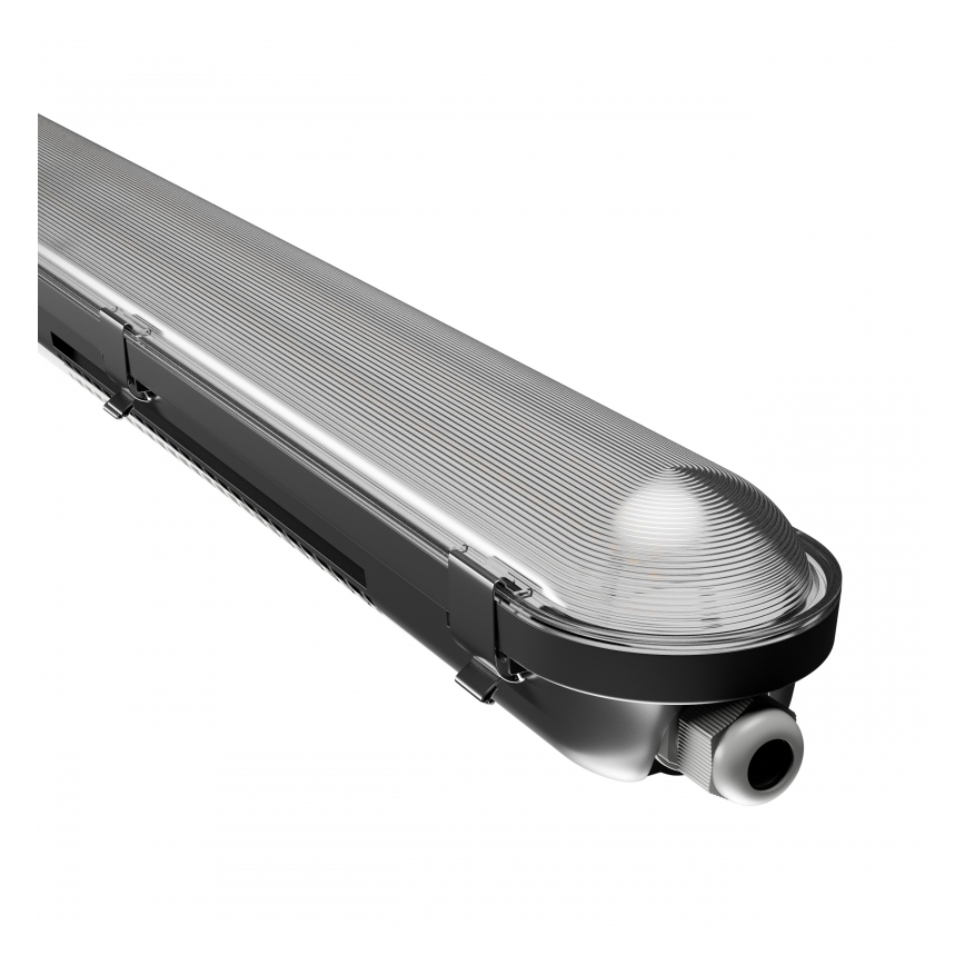 Luminaria técnica fluorescente LED LIMEA GIGANT PRO LED/20/26/33/40W/230V 4000K IK10 IP66 120 cm negra