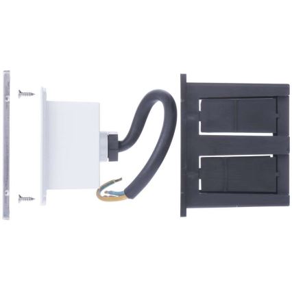 Luminaria LED orientativa empotrada para exterior 1,5W 3000K IP65