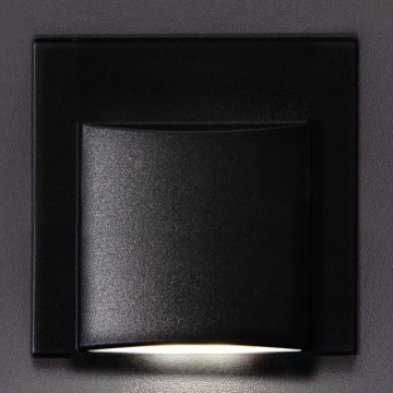 Luminaria LED para escalera ERINUS LED/0,8W/12V 4000K negra