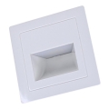 Luminaria LED para escalera LED/3W/230V 6000K blanca