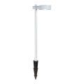 Luminaria LED para exterior LED/7W/230V 3000K IP65 blanca 102 cm