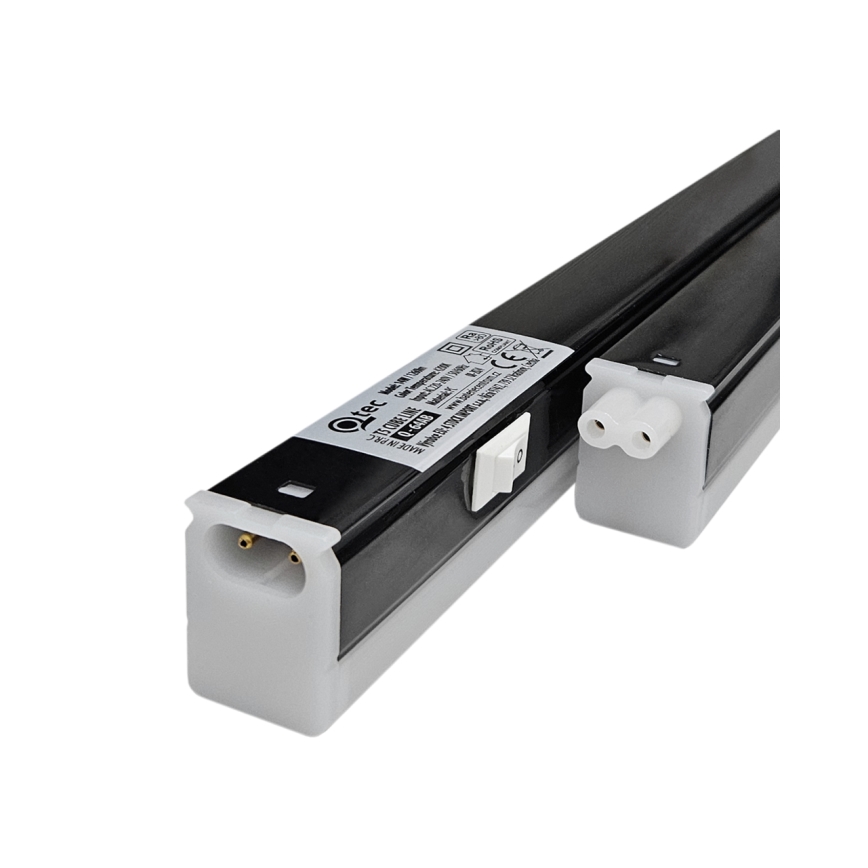 Luminaria LED para montaje bajo mueble TUBE LED/14W/230V 90 cm negro
