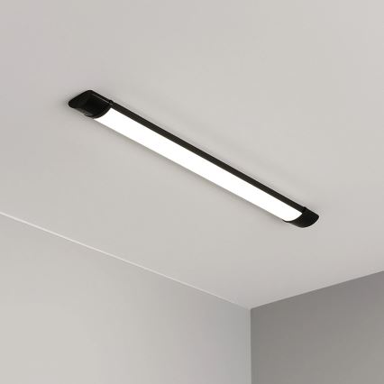 Luminaria LED tipo fluorescente LED/30W/230V 4000K 90 cm negra