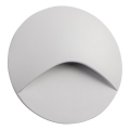 Luminaria para escalera EXIN LED/2,5W/230V 4000K IP65 blanca redonda