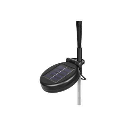 Luminaria solar decorativa LED con sensor LED/1,2V 3000K 73 cm 600 mAh IP44