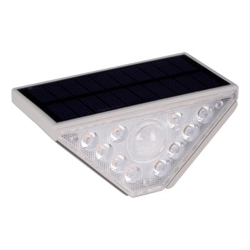 Luminaria solar LED con sensor ARI LED/4,5W/3,7V 600 mAh IP44 negra