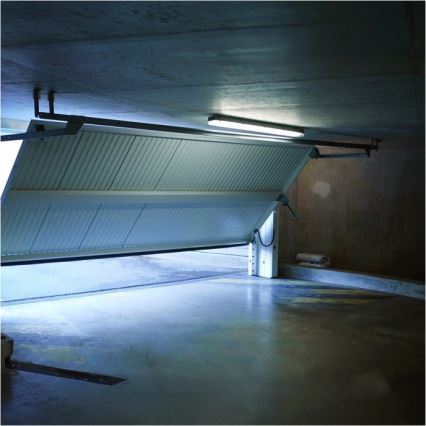 Luminaria técnica fluorescente HERMIC T8 2xG13/18W/230V IP65