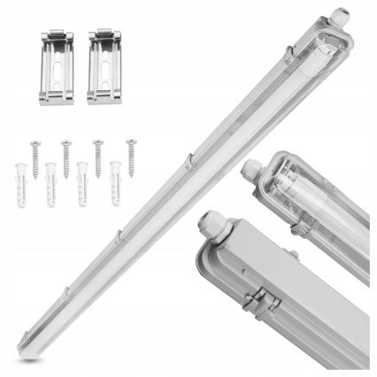 Luminaria técnica LED para tubo T8 1x G13/20W/230V 4000K 120 cm IP65 blanca