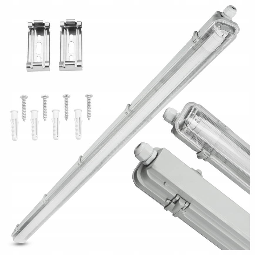 Luminaria técnica LED para tubo T8 1x G13/20W/230V 4000K 120 cm IP65 blanca