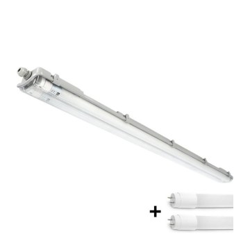 Luminaria técnica LED T8 2xG13/18W/230V 5000K IP65 127 cm