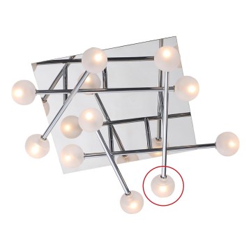 Luxera 17101 - Vidrios de recambio para lámpara de araña OLIVIA G4