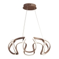 LUXERA 18201 - Lámpara colgante LED con cable PASSO LED/38W/230V