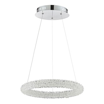 Luxera 64391 - Lámpara colgante LED cristal ALMEDA LED/24W/230V