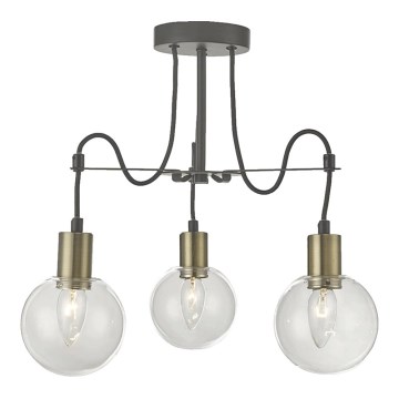 LUXERA 64402 - Lámpara colgante ABRAZO 3xE14/40W/230V