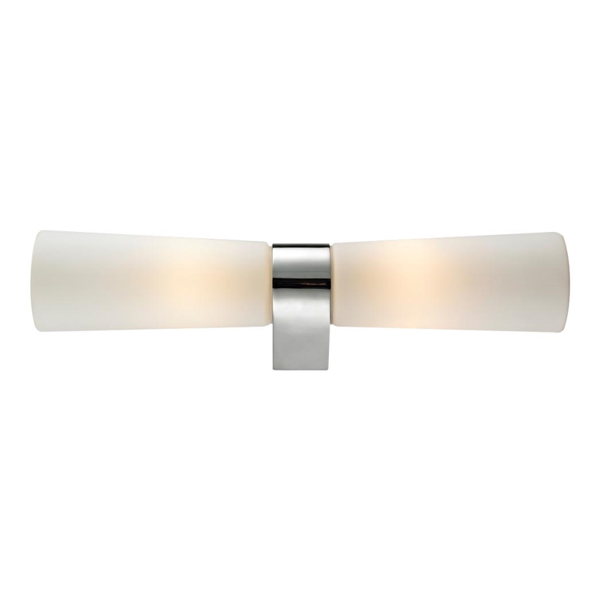 LUXERA 68052 - Lámpara de baño PARADIS 2xE14/40W/230V IP44