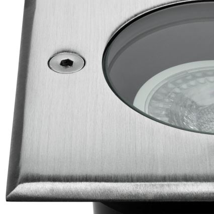 Luz de la calzada de exterior ENTRADA1 1xGU10/50W/230V IP65