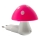 Luz LED nocturna infantil con sensor crepuscular LED/0,5W/230V seta