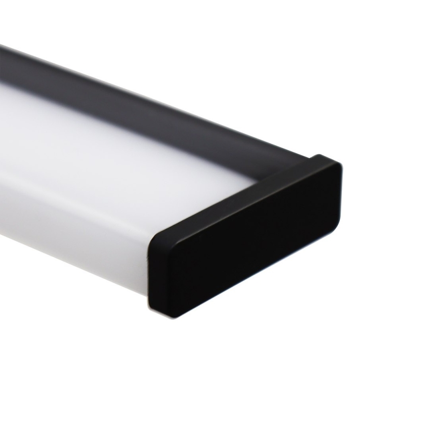 Luz LED para espejo de baño MIRORE LED/8W/230V 40 cm IP44 negra