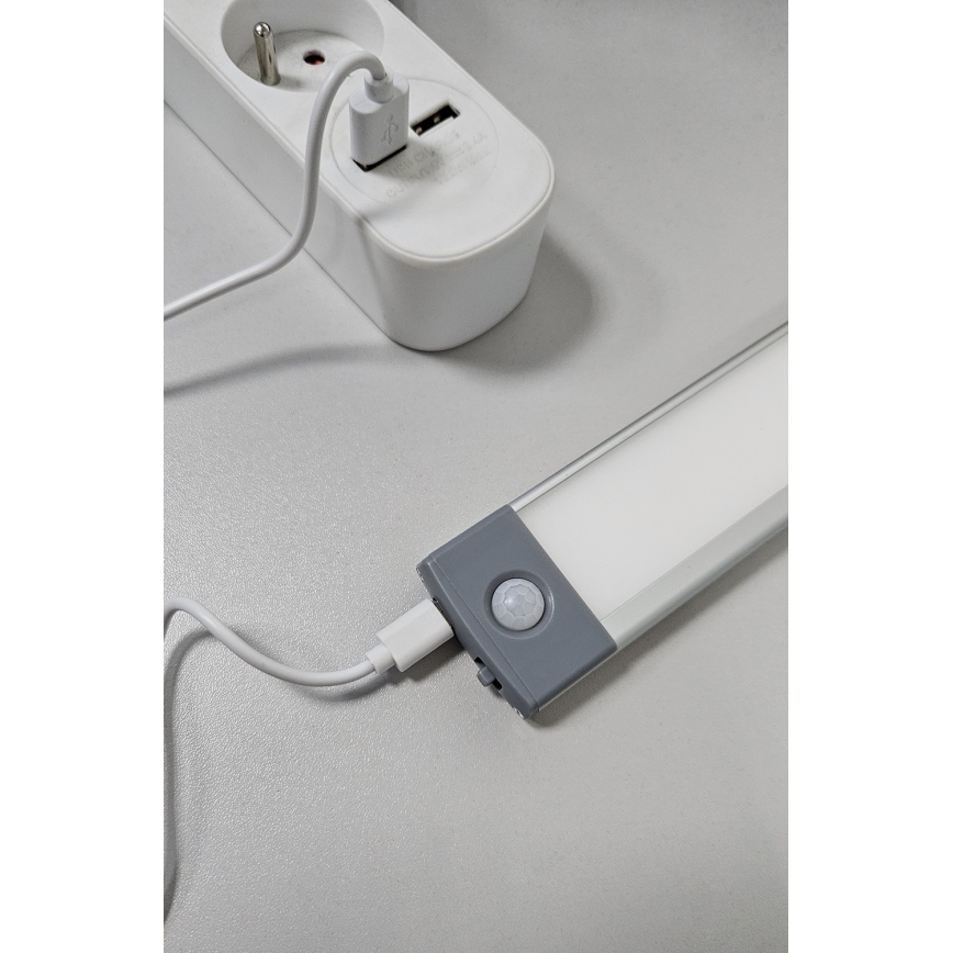 Iluminación LED recargable para muebles con sensor LED/2,5W/5V USB 800 mAh 4200K 32,5 cm