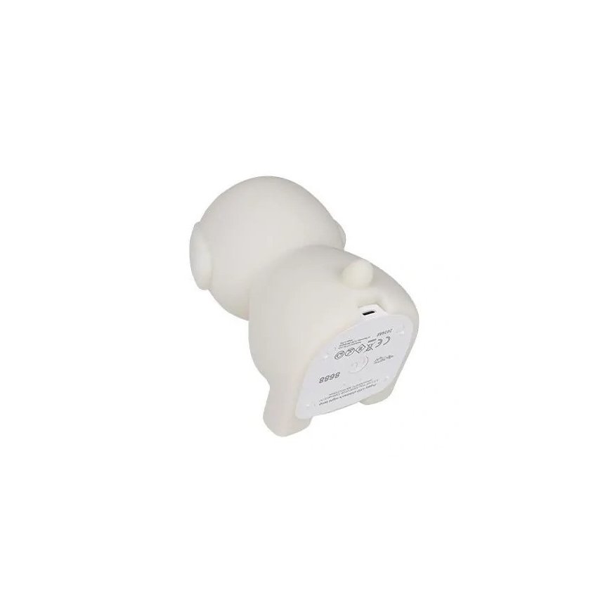 Luz nocturna infantil recargable LED RGBW regulable LED/2,5W/5V 3000K 1200 mAh con diseño de perro