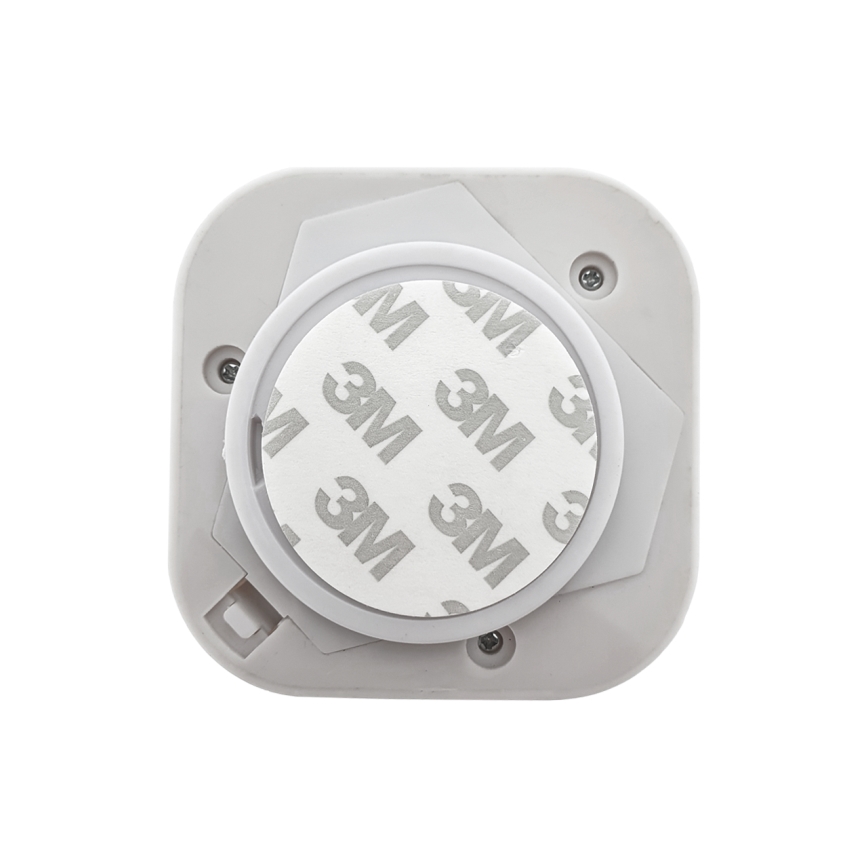 Luz nocturna LED con sensor LED/0,5W/4,5V 3xAAA blanco