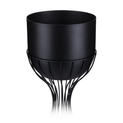 Maceta de metal LOFT 68x20 cm negro