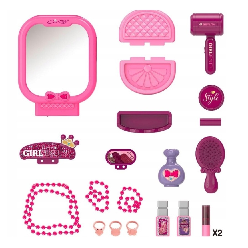 Maletín infantil - salón de belleza