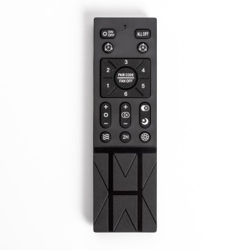 Mando a distancia para ventiladores RONDA 2xAAA negro