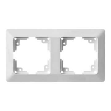 Marco para interruptor 2P blanco