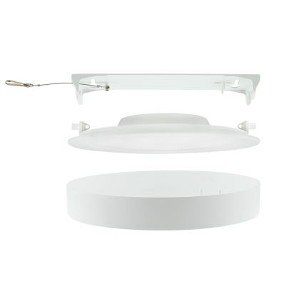 Marco para LED/24W/230V Iluminación empotrable de techo