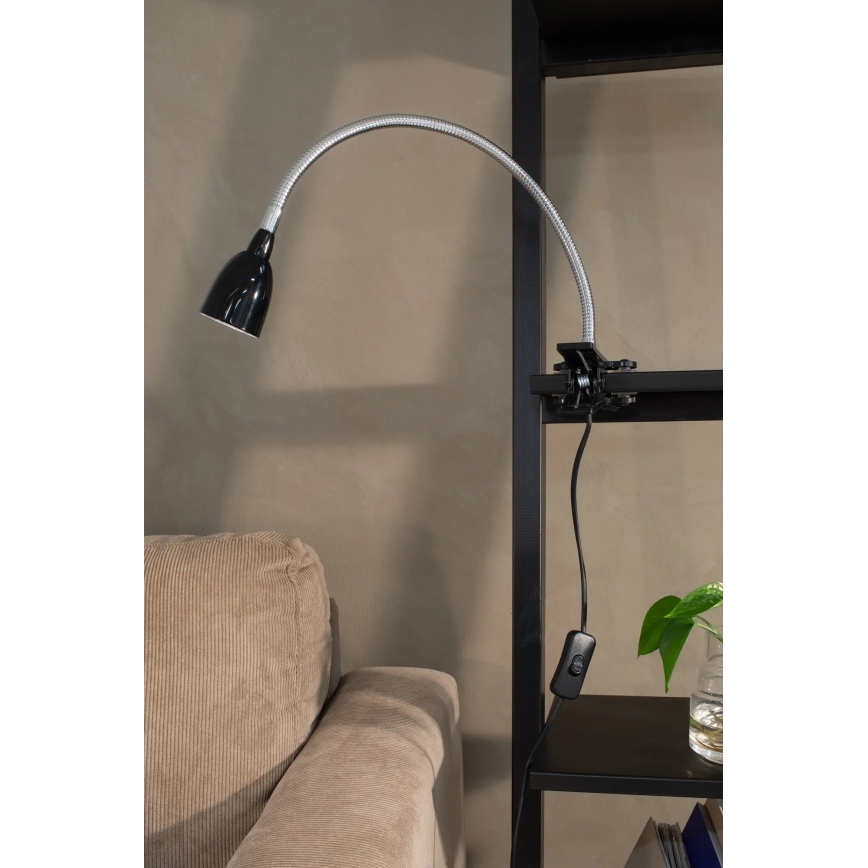 Markslöjd 106092 - Lámpara de mesa LED con clip TULIP LED/3W/230V negro