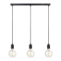 Markslöjd 106336 - Lámpara suspendida con alambre SKY 3xE27/60W/230V