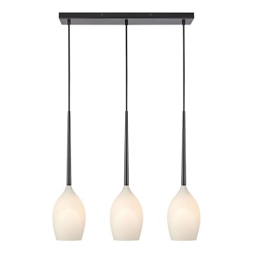 Markslöjd 106808 - Lámpara suspendida con alambre SALUTE 3xE14/40W/230V