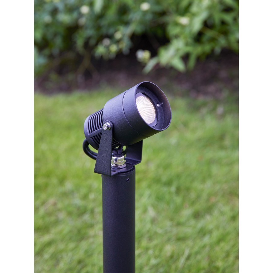 Markslöjd 106932 - Lámpara LED de exterior GARDEN24 LED/6W/24V 86 cm IP44 negra