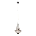 Markslöjd 107026 - Lámpara colgante de cristal GRÄNSÖ 1xE27/60W/230V