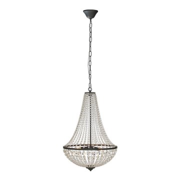 Markslöjd 107028 - Lámpara colgante de cristal GRÄNSÖ 3xE14/40W/230V