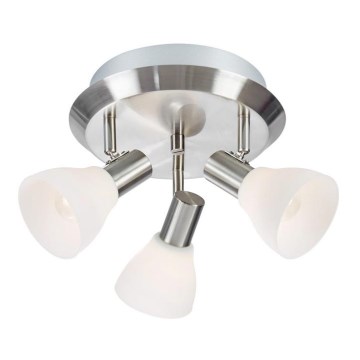 Markslöjd 107505 - Foco VERO 3xE14/40W/230V cromo brillante