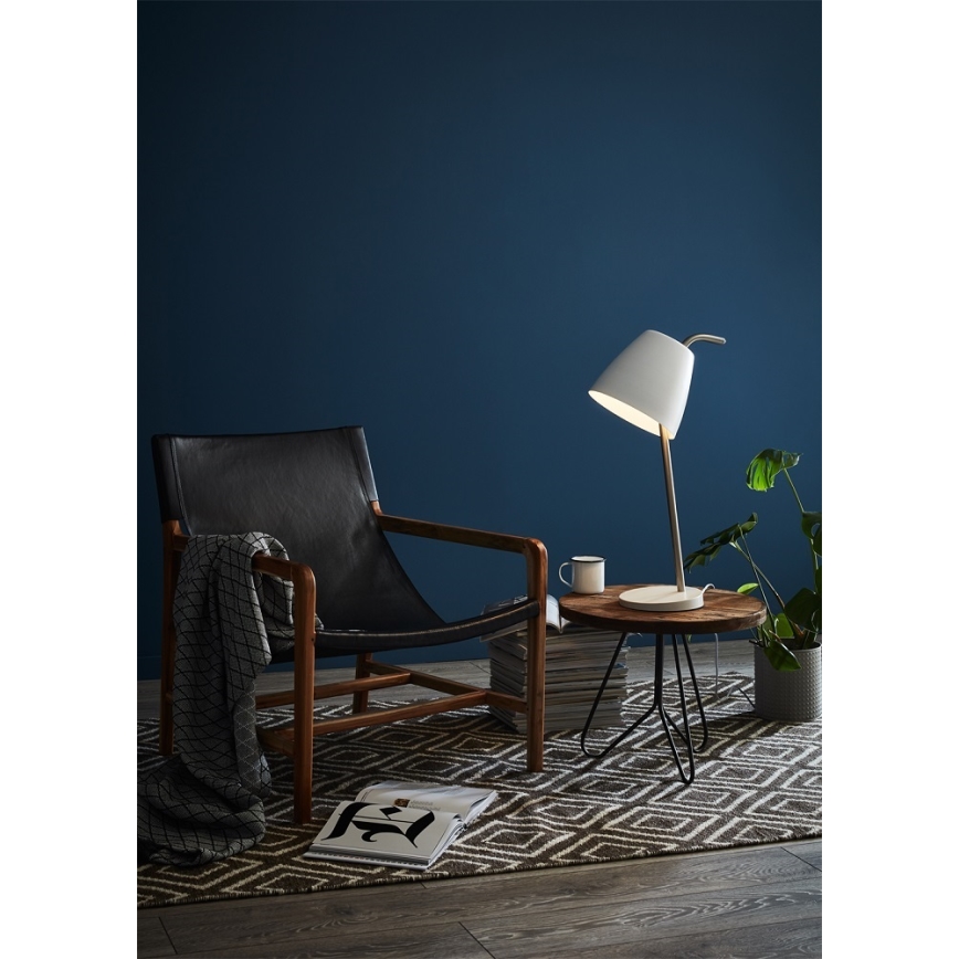Markslöjd 107729 - Lámpara de mesa SPIN 1xE27/40W/230V