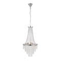Markslöjd 108125 - Lámpara de araña de luces de cristal con cadena ALLINGTON 3xE14/25W/230V
