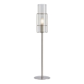 Markslöjd 108558 - Lámpara de mesa TUBO 1xE14/40W/230V 65 cm cromo brillante/transparente