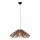Markslöjd 108681 - Lámpara colgante NAMI 1xE27/40W/230V marrón