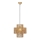 Markslöjd 108767 - Lámpara colgante SOGA 1xE27/40W/230V dorado