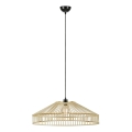 Markslöjd 108783 - Lámpara colgante TAPA 1xE27/40W/230V beige/bambú