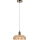 Markslöjd 108858 - Lámpara colgante KURAGE 1xE27/40W/230V latón/beige ahumado