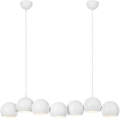 Markslöjd 108859 - Lámpara colgante CUPOLO 7xE14/40W/230V blanco