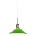 Markslöjd 108868 - Lámpara colgante VELA 1xE27/40W/230V latón/Verde