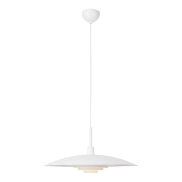 Markslöjd 108876 - Lámpara colgante PINY con cable 1xE27/60W/230V, Ø 57 cm, blanca