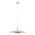 Markslöjd 108877 - Lámpara colgante con cable PINY 1xE27/60W/230V Ø 57 cm beige